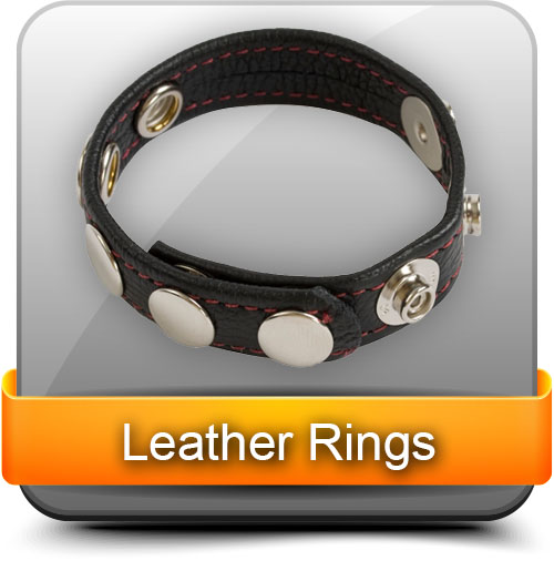 Buy Leahter Cock Rings Online In Australia